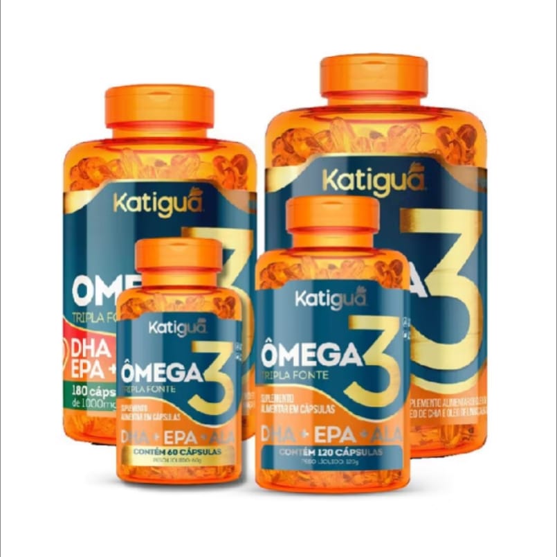 Ômega 3 Tripla Fonte Katiguá 1000mg